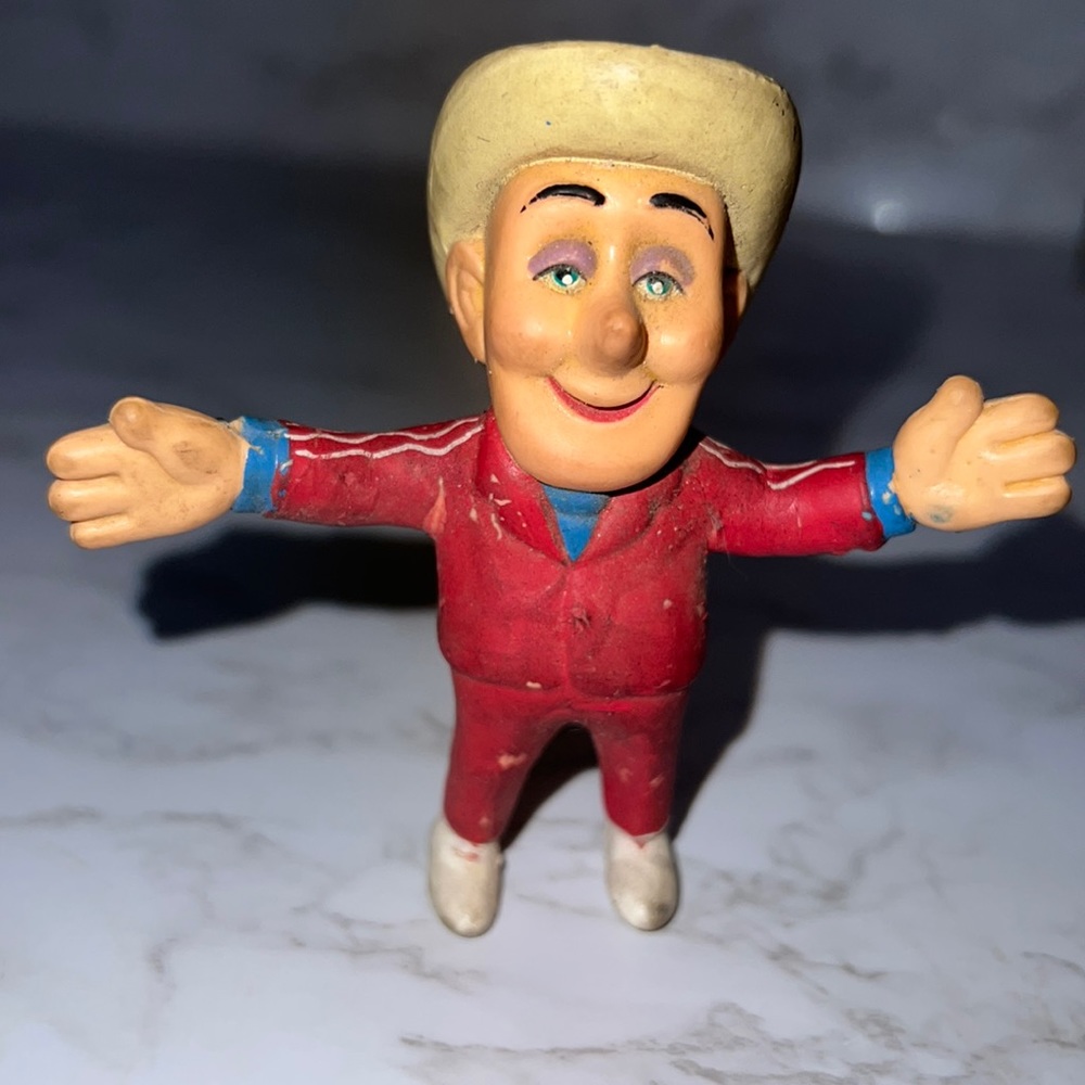Is it Rex or is it Tex?  Vintage Bendy Toy, 1993 posable figurine by Just Toys